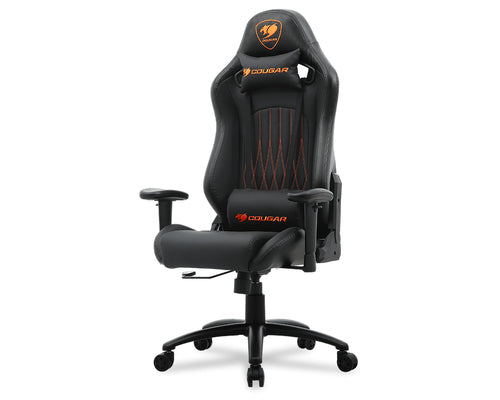 COUGAR EXPLORE BLACK Gaming armchair Hard seat