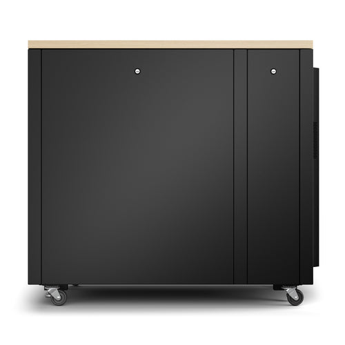 APC AR4017A rack cabinet 17U Freestanding rack Black, Maple colour