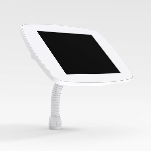 Bouncepad Flex | Samsung Galaxy Tab A7 10.4 (2020) | White | Exposed Front Camera and Home Button |
