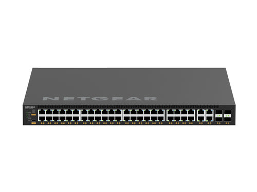 NETGEAR M4350-44M4X4V Managed L3 2.5G Ethernet (100/1000/2500) Power over Ethernet (PoE) 1U Black