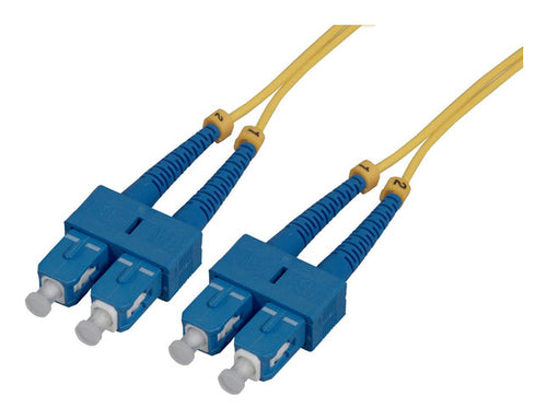 Intellinet 760850 InfiniBand/fibre optic cable 5 m SC SMF Yellow