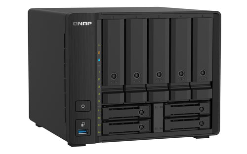QNAP TS-932PX NAS Tower Annapurna Labs Alpine AL-324 4 GB DDR4 0 TB QNAP Turbo System Black