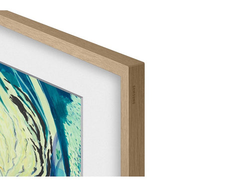 Samsung 32" The Frame Customizable Bezel - Modern Teak