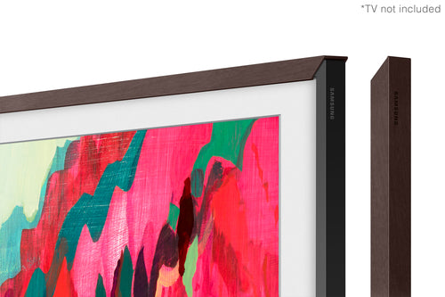 Samsung 65” Customisable Frame White Bezel (2025) - Brown