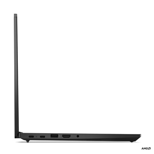 Lenovo ThinkPad E14 AMD Ryzen™ 5 7535U Laptop 35.6 cm (14") WUXGA 16 GB DDR5-SDRAM 512 GB SSD Wi-Fi 6 (802.11ax) Windows 11 Pro US English Black