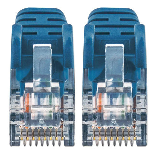 Intellinet IEC-C6A-BL-3-SLIM networking cable Blue 1 m Cat6 U/UTP (UTP)