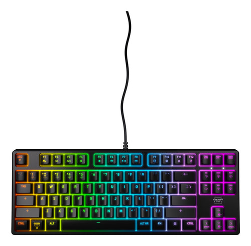 CHERRY K4V2 RGB, Tenkeyless mechanical gaming keyboard, US