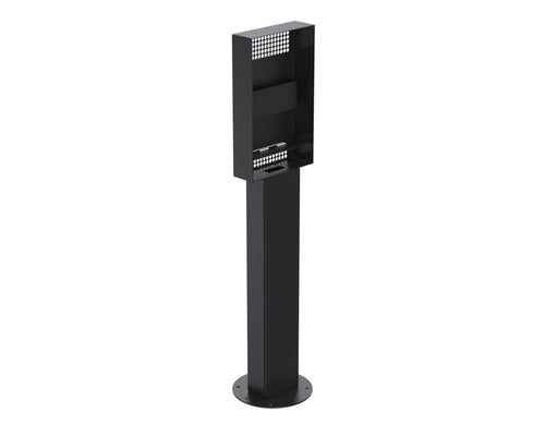 Ergonomic Solutions SpacePole Outdoor Outdoor Kiosk for Samsung OH24B
