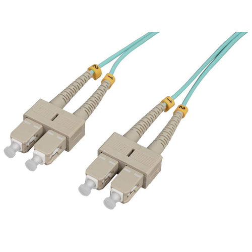 Intellinet 752138 InfiniBand/fibre optic cable 20 m SC MMF Aqua colour
