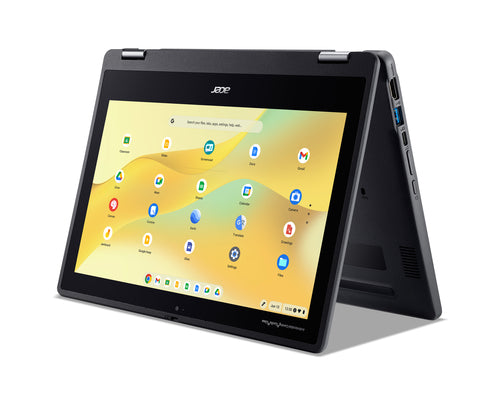 Acer Chromebook R757T-C019 Intel® N N150 Hybrid (2-in-1) 29.5 cm (11.6") Touchscreen HD 8 GB LPDDR5x-SDRAM 64 GB Flash Wi-Fi 7 (802.11be) ChromeOS Black