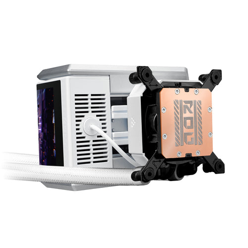 ASUS ROG RYUO IV 360 ARGB WHT Processor All-in-one liquid cooler 12 cm White