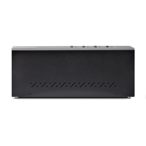 StarTech.com 4-Port Dual-Monitor DisplayPort KVM Switch, 4K 60Hz, 2x USB 5Gbps Hub Ports, 2x USB 2.0 HID Ports, Hotkey and Push-Button Switching, TAA Compliant - 3.5mm Audio, HDCP
