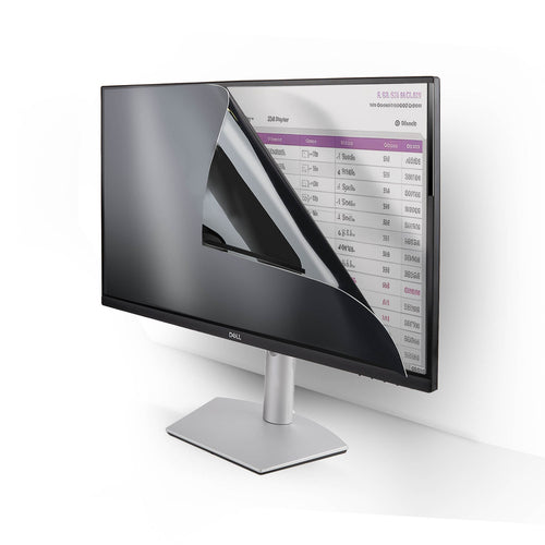 StarTech.com Magnetic Monitor Privacy Screen for 23.8" 16:9 Widescreen Display, Removable Filter, Anti-Glare/Glossy, Blue Light Reducing Screen Protector, TAA