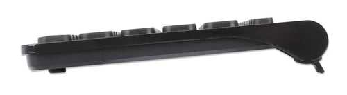 Manhattan 12 Multimedia/Function Keys, USB-A Nano Receiver, Compact, Low-Profile Format, for PC and Laptop, Black