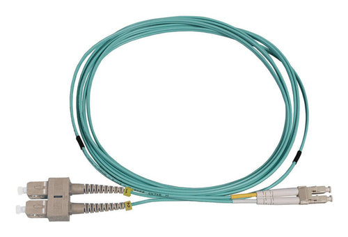 Intellinet 751995 InfiniBand/fibre optic cable 3 m LC SC MMF Aqua colour