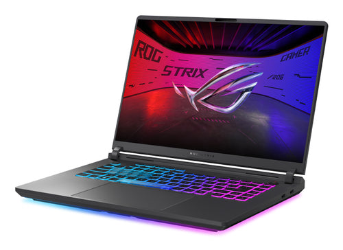 ASUS ROG Strix G16 G615LP-XS97 laptop Intel Core Ultra 9 275HX 40.6 cm (16") WQXGA 16 GB DDR5-SDRAM 2 TB SSD NVIDIA GeForce RTX 5070 Wi-Fi 7 (802.11be) Windows 10 Pro Grey