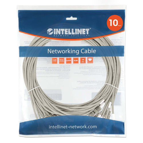Intellinet 745437 networking cable Grey 5 m Cat8.1 U/FTP (STP)