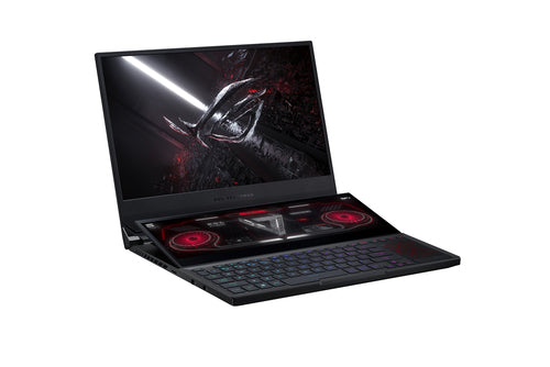ASUS ROG Zephyrus Duo 15 SE GX551QS-XS99 AMD Ryzen™ 9 5900HX Laptop 39.6 cm (15.6") 4K Ultra HD 32 GB DDR4-SDRAM 2 TB SSD NVIDIA GeForce RTX 3080 Wi-Fi 6 (802.11ax) Windows 10 Pro Black