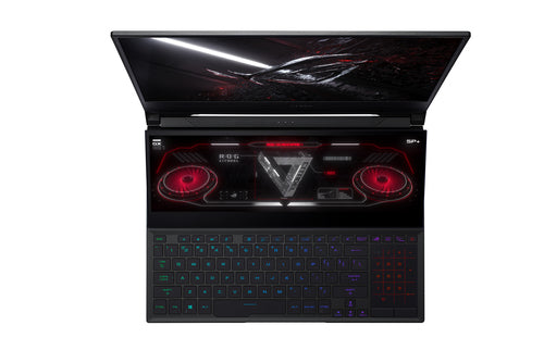 ASUS ROG Zephyrus Duo 15 SE GX551QS-XS99 AMD Ryzen™ 9 5900HX Laptop 39.6 cm (15.6") 4K Ultra HD 32 GB DDR4-SDRAM 2 TB SSD NVIDIA GeForce RTX 3080 Wi-Fi 6 (802.11ax) Windows 10 Pro Black