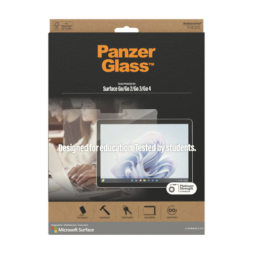 PanzerGlass ® Screen Protector Microsoft Surface Go 4 | Go 3 | Go 2 | Go Clear screen protector 1 pc(s)