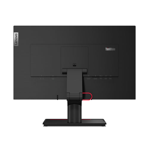 Lenovo ThinkVision T24t-20 computer monitor 60.5 cm (23.8") 1920 x 1080 pixels Full HD LED Touchscreen Capacitive Black