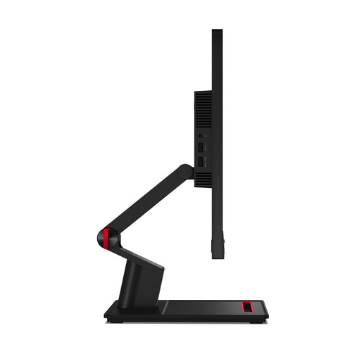 Lenovo ThinkVision T24t-20 computer monitor 60.5 cm (23.8") 1920 x 1080 pixels Full HD LED Touchscreen Capacitive Black