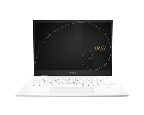 MSI Summit E13 Flip Evo A11MT-022 Intel® Core™ i7 i7-1185G7 Hybrid (2-in-1) 34 cm (13.4") Touchscreen Full HD+ 16 GB LPDDR4x-SDRAM 512 GB SSD Wi-Fi 6 (802.11ax) Windows 10 Home White