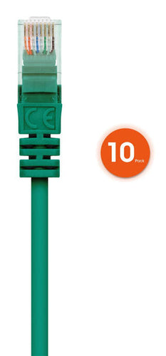 Intellinet 744201 networking cable Green 0.5 m Cat6 U/UTP (UTP)
