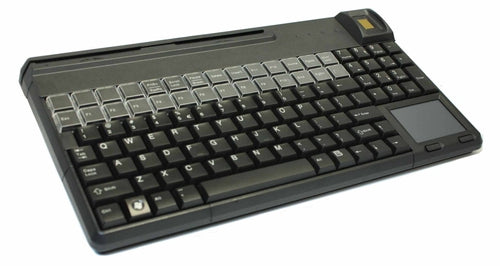 CHERRY SPOS Biometric keyboard USB QWERTY Black