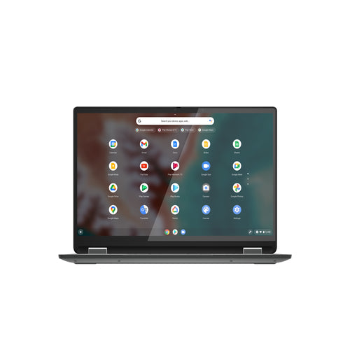 Lenovo Flex5 Chrome 14IAU Intel® Core™ i5 i5-1235U Chromebook 35.6 cm (14") Touchscreen WUXGA 8 GB LPDDR4x-SDRAM 256 GB SSD Wi-Fi 6E (802.11ax) ChromeOS US English Grey