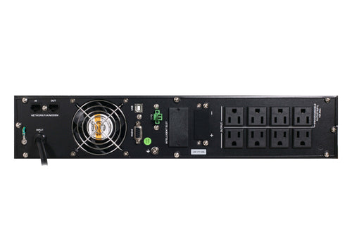 ATEN OL1000LV uninterruptible power supply (UPS) Double-conversion (Online) 1 kVA 1000 W 8 AC outlet(s)