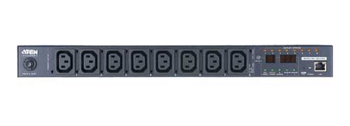 ATEN 1U 10A 8 Outlet Switched Bank Metered PDU + Free Eco PDU Manager Software