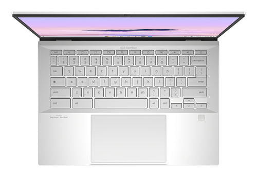 ASUS Chromebook Plus CX54 CX5403CMA-DB722-T Intel Core Ultra 7 155U 35.6 cm (14") Touchscreen WQXGA 32 GB LPDDR5x-SDRAM 512 GB SSD Wi-Fi 6E (802.11ax) ChromeOS Silver