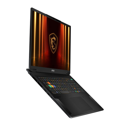 MSI Stealth 18 HX AI A2XWJG-035US laptop Intel Core Ultra 9 275HX 45.7 cm (18") UHD+ 64 GB DDR5-SDRAM 2 TB SSD NVIDIA GeForce RTX 5090 Wi-Fi 7 (802.11be) Windows 11 Pro Black