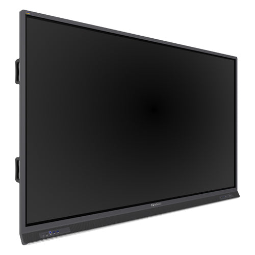 Viewsonic IFP6552 Signage Display 165.1 cm (65") LCD Wi-Fi 400 cd/m² 4K Ultra HD Black Touchscreen Built-in processor Android