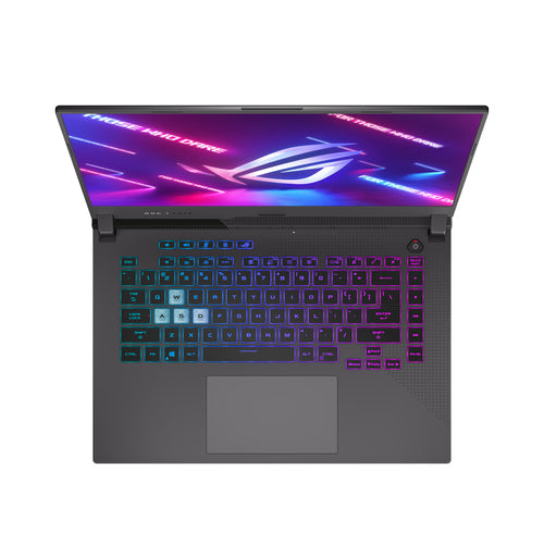 ASUS ROG Strix G15 G513QM-ES94 laptop AMD Ryzen™ 9 5900HX 39.6 cm (15.6") Full HD 16 GB DDR4-SDRAM 512 GB SSD NVIDIA GeForce RTX 3060 Wi-Fi 6 (802.11ax) Windows 10 Home Black