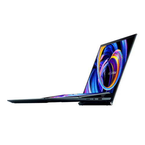ASUS Zenbook Duo 14 UX482EAR-DB71T laptop Intel® Core™ i7 i7-1195G7 35.6 cm (14") Touchscreen Full HD 8 GB LPDDR4x-SDRAM 512 GB SSD Wi-Fi 6 (802.11ax) Windows 10 Home Blue