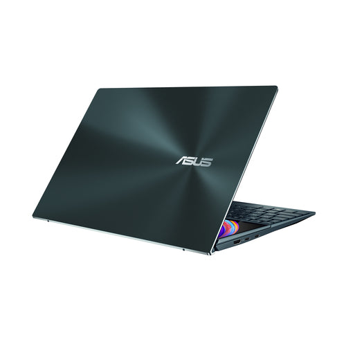 ASUS Zenbook Duo 14 UX482EAR-DB71T laptop Intel® Core™ i7 i7-1195G7 35.6 cm (14") Touchscreen Full HD 8 GB LPDDR4x-SDRAM 512 GB SSD Wi-Fi 6 (802.11ax) Windows 10 Home Blue