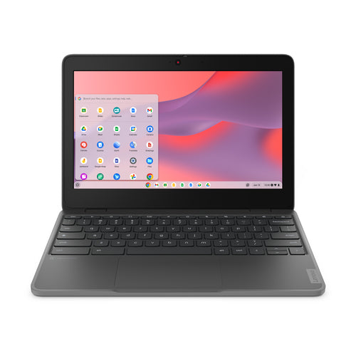 Lenovo 100e Chromebook Gen 4 (Intel) Intel® N N100 29.5 cm (11.6") Touchscreen HD 8 GB LPDDR5-SDRAM 64 GB eMMC Wi-Fi 6 (802.11ax) ChromeOS English Grey