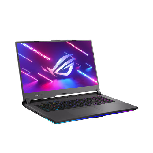 ASUS ROG Strix G17 G713QR-ES98Q laptop AMD Ryzen™ 9 5900HX 43.9 cm (17.3") Wide Quad HD 32 GB DDR4-SDRAM 1 TB SSD NVIDIA GeForce RTX 3070 Wi-Fi 6 (802.11ax) Windows 10 Home Grey