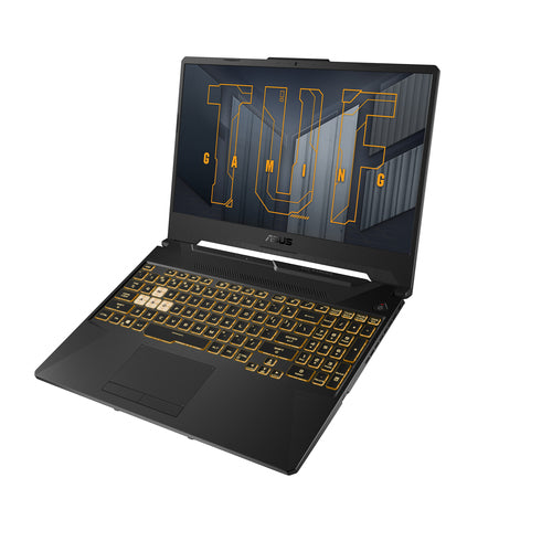 ASUS TUF Gaming F15 TUF506HM-ES76 laptop Intel® Core™ i7 i7-11800H 39.6 cm (15.6") Full HD 16 GB DDR4-SDRAM 1 TB SSD NVIDIA GeForce RTX 3060 Wi-Fi 6 (802.11ax) Windows 10 Home Grey