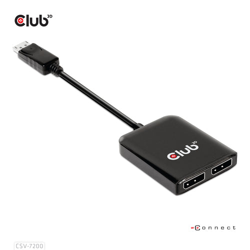 CLUB3D MST hub DisplayPort™ 1.4 to DisplayPort™ + HDMI™ 4K60Hz M/F