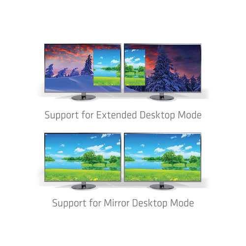 CLUB3D USB3.2 Gen2 Type-C(DP™ Alt-Mode) to DisplayPort™ Dual Monitor 4K60Hz M/F MST hub