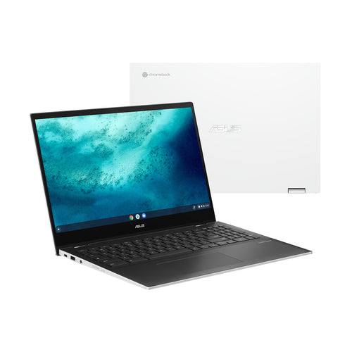 ASUS Chromebook Flip CX5 CX5500FEA-GE568T laptop Intel® Core™ i5 i5-1135G7 39.6 cm (15.6") Touchscreen Full HD 16 GB LPDDR4x-SDRAM 128 GB SSD Wi-Fi 6 (802.11ax) ChromeOS Black, White