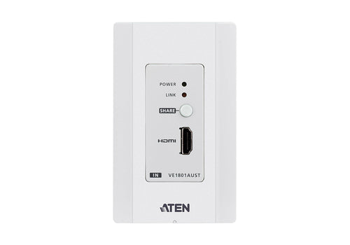 ATEN VE1801AUST AV extender AV transmitter White