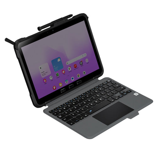 Targus Field-Ready Case + Detachable Keyboard for Samsung Galaxy Tab Active5 Pro and Tab Active4 Pro