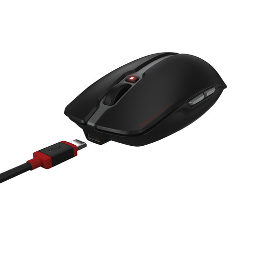 CHERRY Stream Desktop Recharge keyboard Mouse included Universal RF Wireless QWERTY Spanish Black