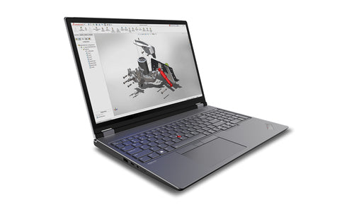 Lenovo ThinkPad P16 Gen 2 Intel® Core™ i7 i7-13700HX Mobile workstation 40.6 cm (16") WQXGA 32 GB DDR5-SDRAM 1 TB SSD NVIDIA RTX 4000 Ada Wi-Fi 6E (802.11ax) Windows 11 Pro US English Grey, Black