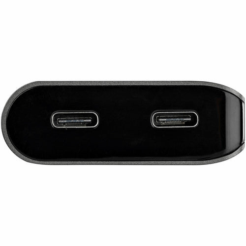 StarTech.com USB C Multiport Adapter - USB-C to HDMI or Mini DisplayPort 4K 60Hz, 100W Power Delivery Pass-Through, 4-Port 10Gbps USB Hub - USB Type-C Mini Dock - w/ 12" Attached Cable
