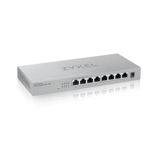 Zyxel MG-108 Unmanaged 2.5G Ethernet (100/1000/2500) Steel